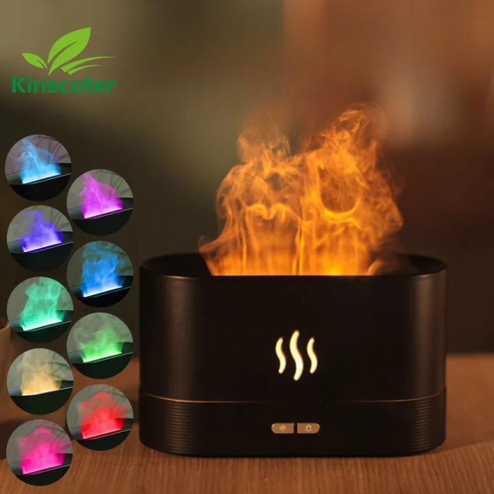 Vlam Aroma Diffuser Luchtbevochtiger - Kinscoter ®