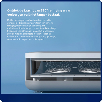 Draagbare Ultrasoon Reiniger voor Sieraden en Brillen - HAOYUNMA ®