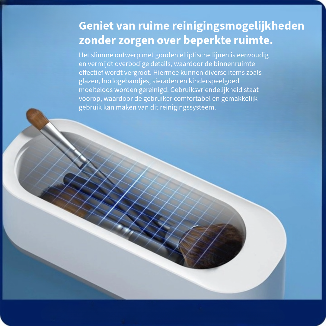 Draagbare Ultrasoon Reiniger voor Sieraden en Brillen - HAOYUNMA ®