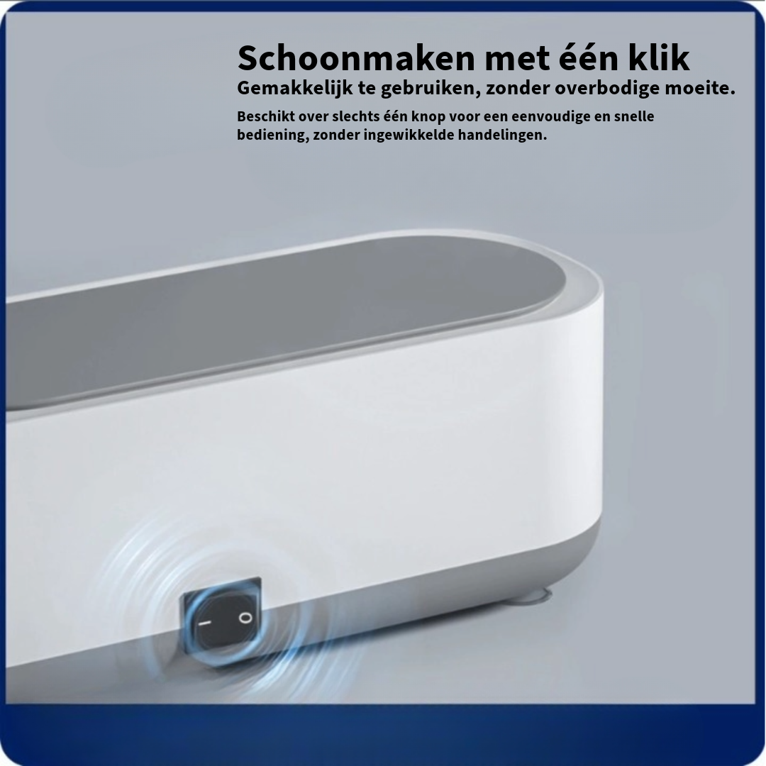 Draagbare Ultrasoon Reiniger voor Sieraden en Brillen - HAOYUNMA ®