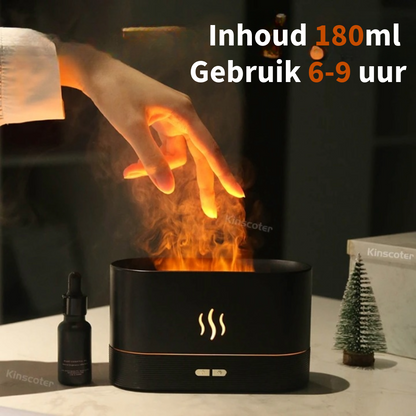 Vlam Aroma Diffuser Luchtbevochtiger - Kinscoter ®