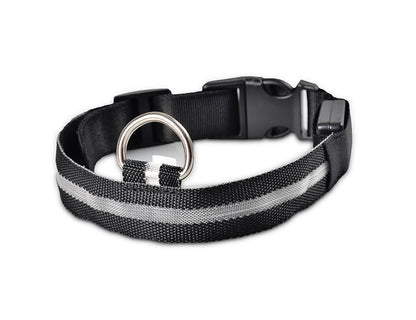 LED-lichthalsband Geheel Lichtgevend 's Nachts Anti-verlies USB Oplaadbare Halsband - Pet Dog ®