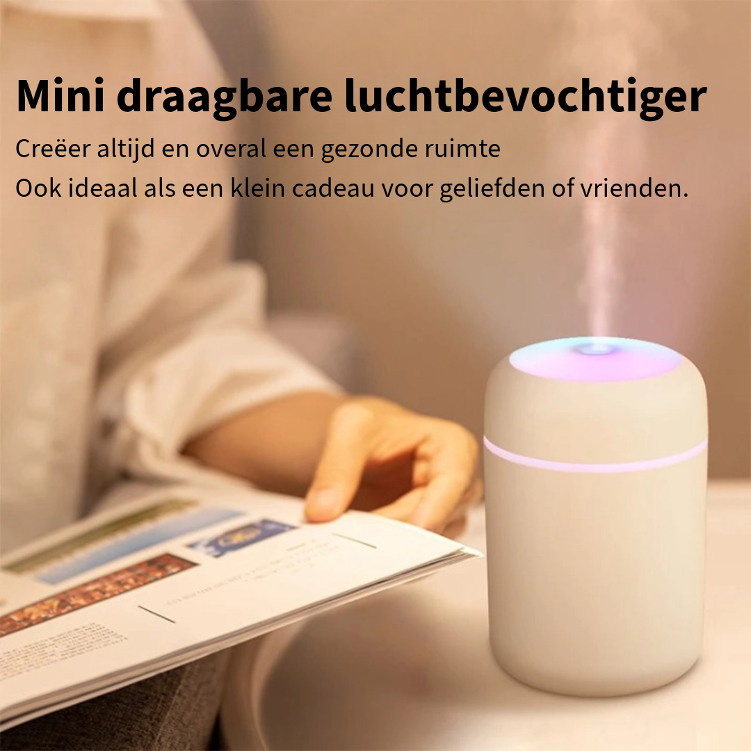 Draagbare USB Luchtbevochtiger voor Thuis, Auto en Planten - KINSCOTER ®