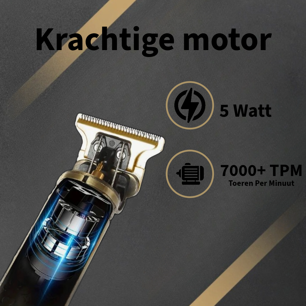 Elektrische Draadloze Vintage T9 Trimmer voor Mannen - VintageTrim ®