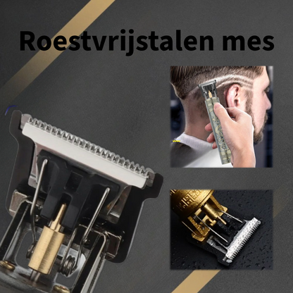 Elektrische Draadloze Vintage T9 Trimmer voor Mannen - VintageTrim ®