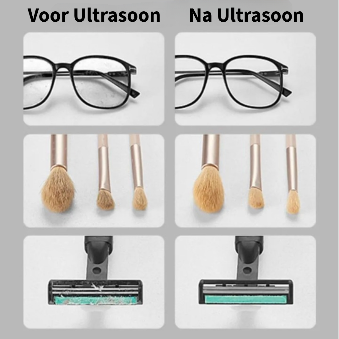 Draagbare Ultrasoon Reiniger voor Sieraden en Brillen - HAOYUNMA ®