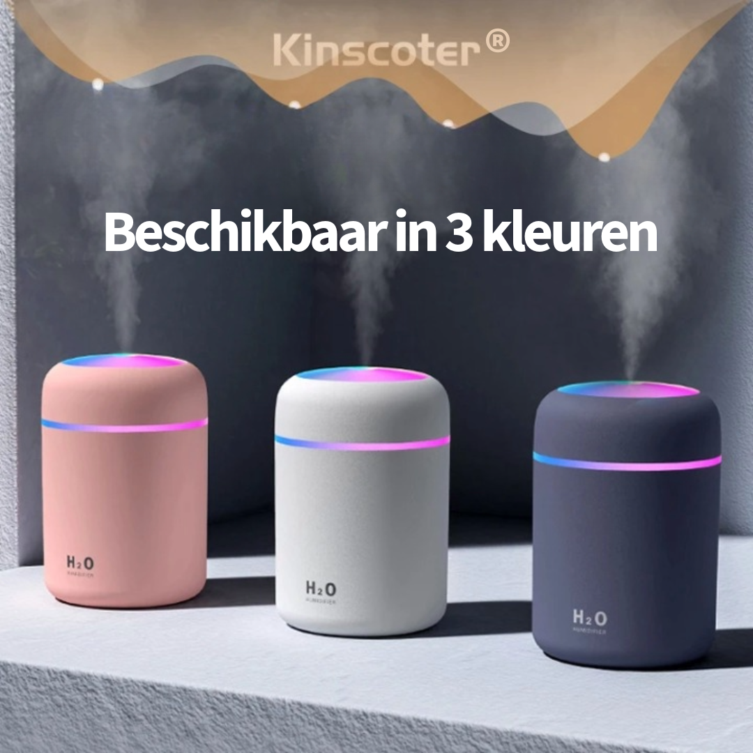Draagbare USB Luchtbevochtiger voor Thuis, Auto en Planten - KINSCOTER ®