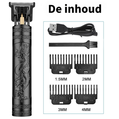 Elektrische Draadloze Vintage T9 Trimmer voor Mannen - VintageTrim ®