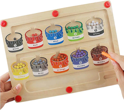 Magnetisch Kleur- en Nummerlabyrint - Lee's Sharing ®