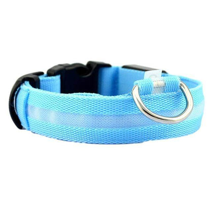LED-lichthalsband Geheel Lichtgevend 's Nachts Anti-verlies USB Oplaadbare Halsband - Pet Dog ®